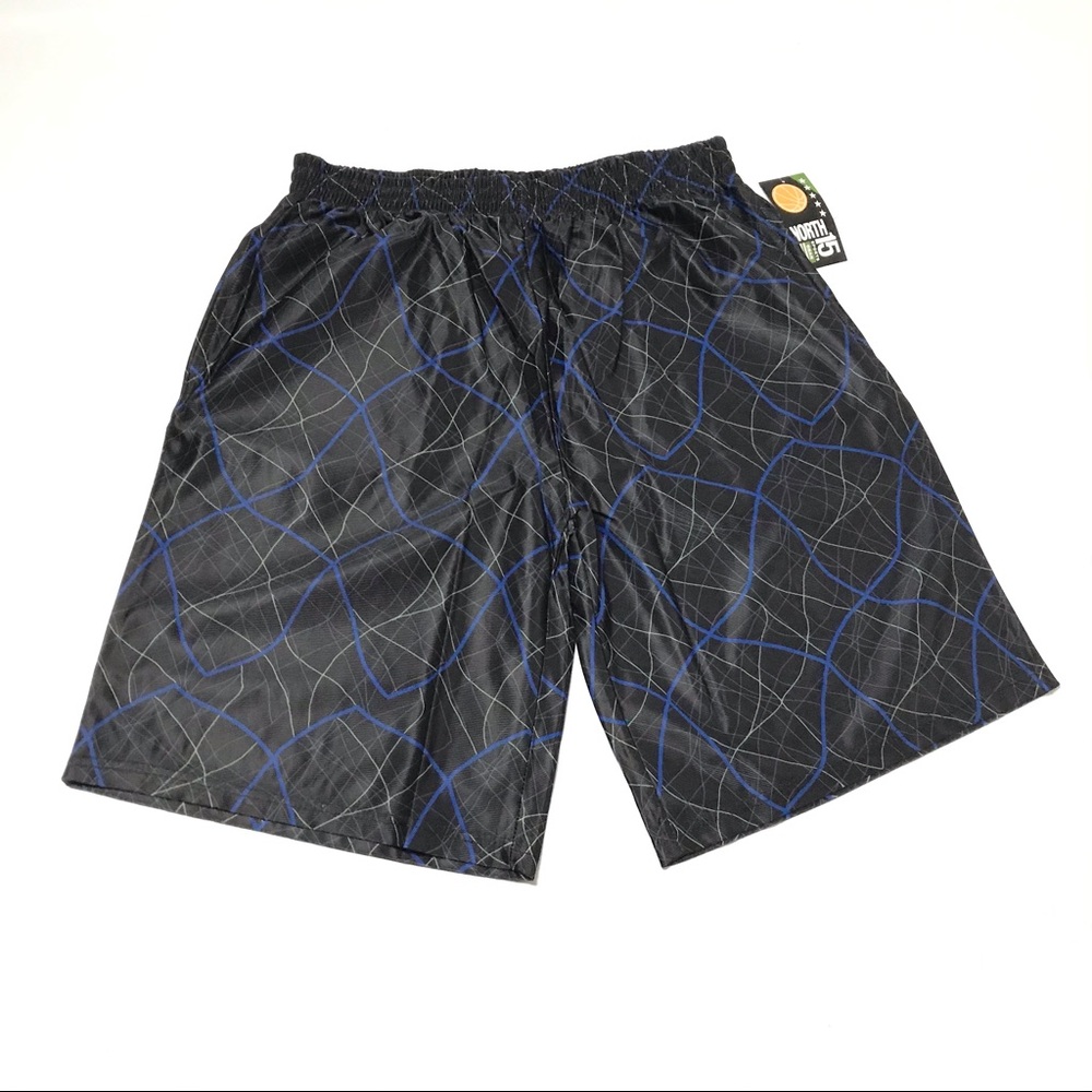 North 15 Men's L Basketball Shorts Pockets Mesh